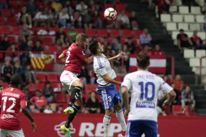 Lopo, durant un partit al Nou Estadi.