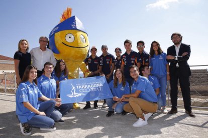 L'equip Repsol Honda a Tarragona.