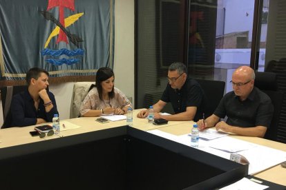 Imatge del ple municipal de la Canonja d'aquest dijous 29 de setembre.