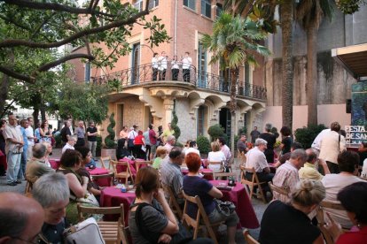 Una imagen de archivo de los jardines de la Casa Rizo, que acoge el Instituto Municipal de Acción Cultural (IMAC).