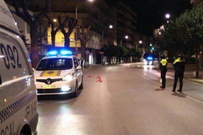 Una imatge d'arxiu de la Policia Local de Badajoz.