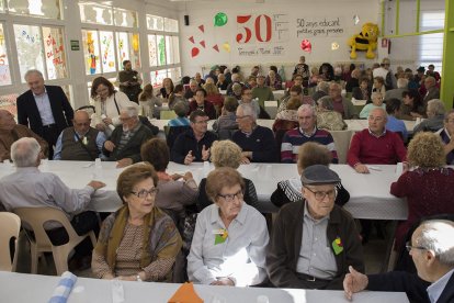 Imatge de la paella popular celebrada l'any 2016.