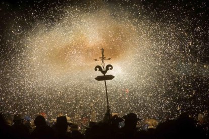 El Ball de Diables de Tarragona durant una actuació en una imatge d'arxiu.