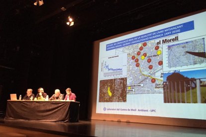 Un moment de la presentació d'aquest tercer estudi.