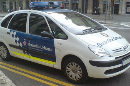 Un vehicle de la Guàrdia Urbana de Tarragona.