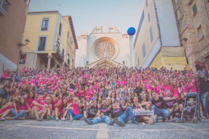 Foto oficial de l'Onzena Cercabirra de Santa Tecla celebrada l'any passat.