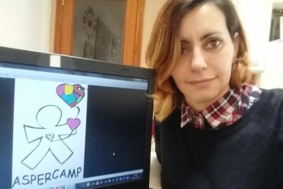 Eva Pérez, presidenta de l'Associació Asperger del Camp de Tarragona.