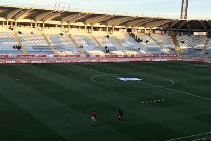 El Reino de León, a punto para el duelo.