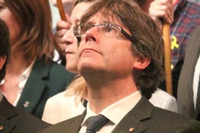 Imatge d'arxiu del president Puigdemont.