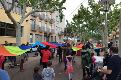 Imatge d'arxiu d'una activitat a la Rambla del Morell.