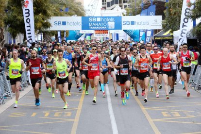 La sortida de la Marató.