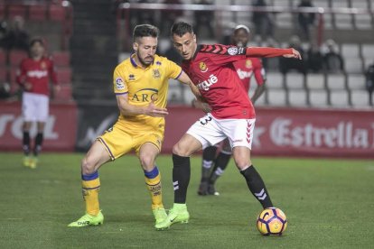 Sergio Tejera, contra l'Alcorcón.