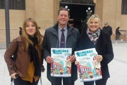 Imagen de la presentación de la tercera Gincana de Navidad de Tarragona.