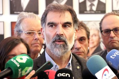 Imatge d'arxiu de Jordi Cuixart, president d'Òmnium Cultural.