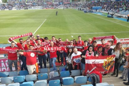 Alguns dels aficionats del Nàstic.