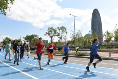 L'acte principal es realitzarà a la zona esportiva de les Glòries, a Barcelona.