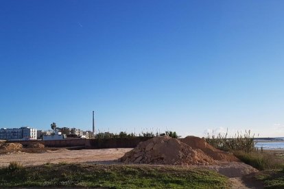 Zona del frente marítimo de Cunit que durante los próximos meses se urbanizará.