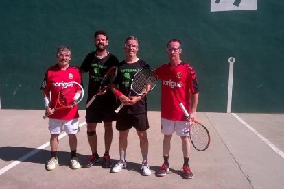 Els jugadors grana s'han proclamat campions de la tercera categoria.