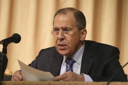 El ministre d'Exteriors rus, Serguéi Lavrov.