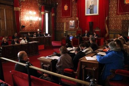 Pla general del ple de l'Ajuntament de Tarragona del 26 de gener del 2017