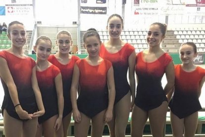 Patinadores del Reus Deportiu.