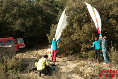 El hombre se ha caído por la zona de Castillejos.