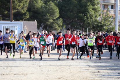 La sortida d'una de les curses.