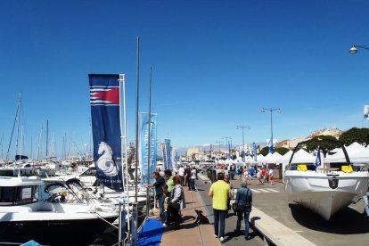 Una imatge de la passada edició de la Fira Marítima de la Costa Daurada.