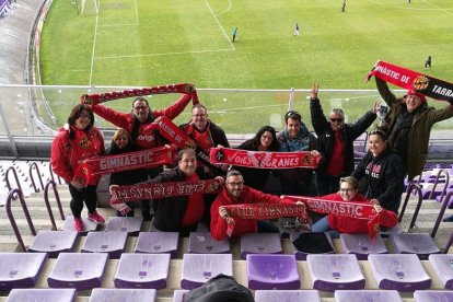 Los aficionados, en el José Zorrilla.