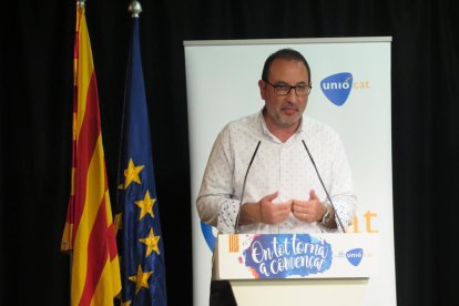 Espadaler, Secretari General d'Unió, en l'últim congrès del partit.