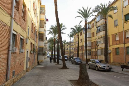 Diversos blocs de pisos situats al barri Fortuny.