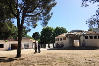 Imatgde de l'antic càmpig El Buen Vino, on s'instal·larà un parc d'activitats a l'aire lliure.