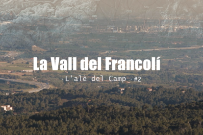 En aquesta segona peça es realitza una mirada cap el paisatge de la Vall del Francolí.