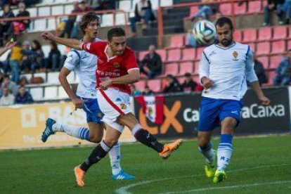 Una imagen de un Nàstic-Zaragoza.