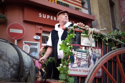 L'aigua és un dels elements que el consistori vol destacar de la festa de Sant Magí.