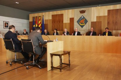 El Plenari de l'Ajuntament de Salou en una imatge d'arxiu. La liquidació s'aprova en el ple d'avui.