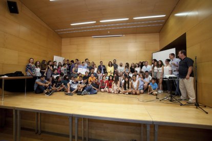 Els participants al programa EnergiaNaccion a la Gala d'entrega de premis a Vila-seca.