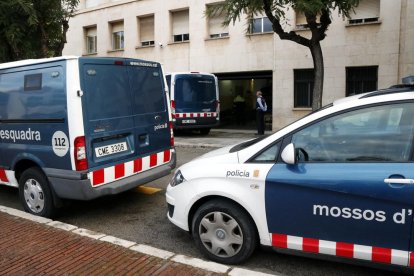 Vehicles dels Mossos d'Esquadra, en una imatge d'arxiu.