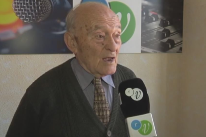 Toldrà en una imagen de la Ràdio i Televisió El Vendrell.