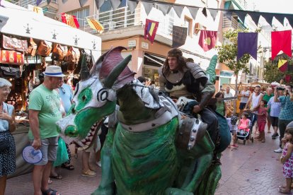 Imagen de una edición anterior de la Festa del Rei Jaume I.