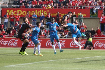 Una imagen del Reus-Nàstic de la temporada pasada.