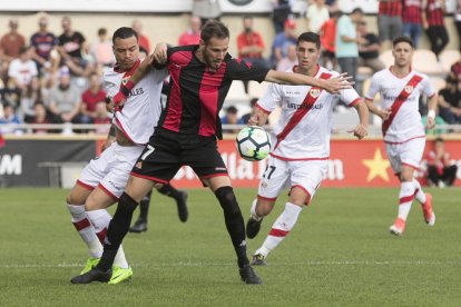 Querol, durante la primera mitad.