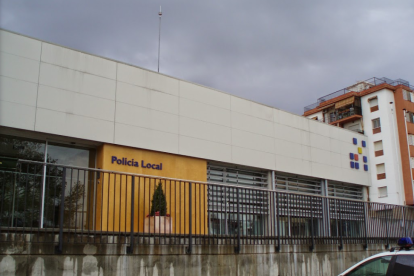 Imatge d'arxiu de les instal·lacions de la Policia Local de Sitges.