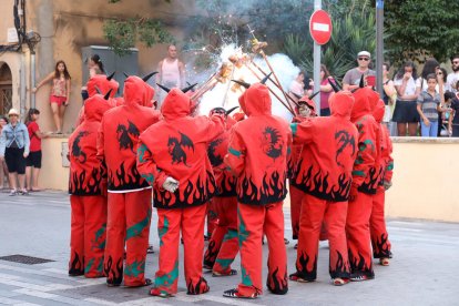 Els diables van ser un dels protagonistes del seguici.