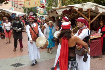 El Mercat Medieval se ha inaugurado este jueves por la mañana.