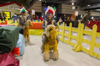 Ponis al Parc de Nadal.