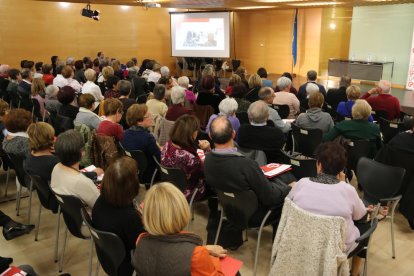 Pla obert dels voluntaris durant la jornada a Salou. Imatge del 18 de novembre de 2017