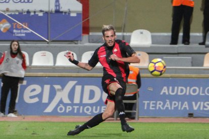 David Querol només porta un gol aquesta temporada, el que va aconseguir a l'Estadi davant el Valladolid.