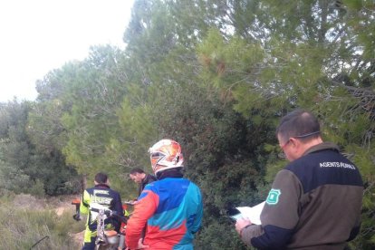 Els senders són exclusius pel pas de persones a peu o en bicicleta.