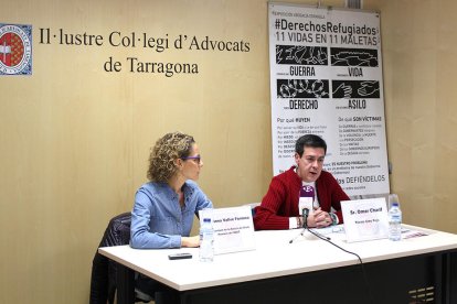 LEs dades sobre l'acolliment dels refugiats s'han presentat aquest divendres.